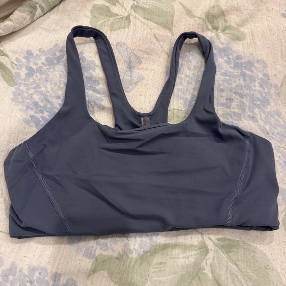 FP Movement by Free People Dark Gray Sports Bra racerback medium women’s - Picture 4 of 6